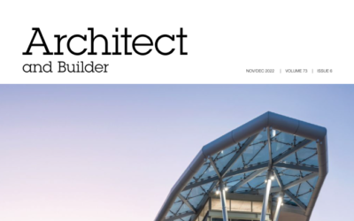 Featured in Architect and Builder Magazine Nov/Dec 2022